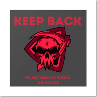 Keep Back Posters and Art